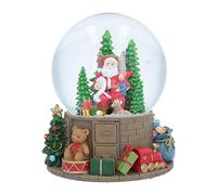 Gisela Graham Santa with Toys Musical Snow Globe
