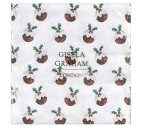 Gisela Graham Set of 20 Christmas Puddings Paper Napkins