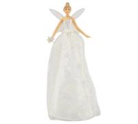 Gisela Graham Snowflake Design Large Fairy Christmas Tree Topper, 29 X 10 Cm