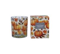 Gisela Graham Spiced Pumpkin and Patchouli Scented Autumn Candle