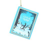 Gisela Graham Stick Man Story Book Christmas Tree Decoration