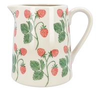 Gisela Graham Strawberries Stoneware Jug - Large