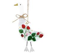 Gisela Graham Strawberry Goose Easter Decoration