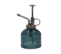 Gisela Graham Teal Blue Glass Vintage Style Plant Mister Spray Bottle