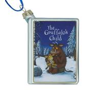 Gisela Graham The Gruffalo's Child Story Book Christmas Tree Decoration, Glass