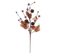 Gisela Graham Toadstool and Pinecone Autumnal Branch Decoration