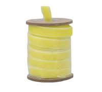 Gisela Graham Velvet Yellow Ribbon, 2m Length, 2cm Width