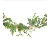 Gisela Graham Wild Flowers & Foliage Spring Garden Garland, 1.8m