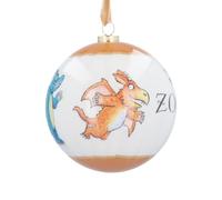 Gisela Graham Zog Dragon Christmas Bauble, 8cm
