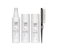 Wigs Artificial Hair Care Set Shampoo 200 ml + Balm 200 ml + Conditioner 200 ml + Brush Gisela Mayer