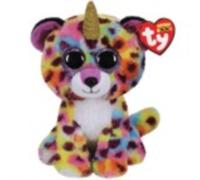 TY Beanie Boo Giselle the Leopard with Horn