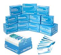 gisgfim Complete Nursing School Prep & Survival Bundle 1900+ Medical Essentials Review Exam Flashcards Covers 11 Core Nursing School Subjects Essential Review Exam Flash Cards for Medical Students