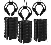 Gishbjka 24 Pcs First Responder Door Stop Jam with Ropes Law Enforcement Gear Emergency Jammer Wedge for Firefighter