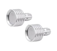 Gishbjka 2Pcs High-Efficiency Pressure Washer Tips with 0.4/0.5mm Holes and 1/4" Quick Adapter