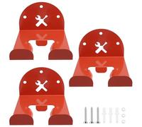 Gishbjka 3 Pcs Upgraded Heavy Duty Trimmer Rack Wall Mount Hanger for Weed Eater for Garage Garden Tools Bracket