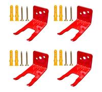 Gishbjka 4 Pack Fire Extinguishe Mount for Holding Up to 40 Lbs Extinguishers for Dry Chemical and Water Extinguishers for Big and Small Fire