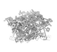 Gishbjka 400pcs 1.5mm Floor Wall Replace Steel Needle Nails for Tile Leveling System Ceramic Leveler Construction Tools