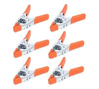 Gishbjka 6pcs 6Inch Spring Clamp, Heavy Duty Spring Metal Spring Clamps, 2.5-Inch Jaw Opening