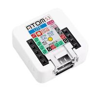 Gishbjka ATOMS3 Lite ESP32S3 Development Kit IoT, AI Integration, Wireless Programming for Learning and Prototyping