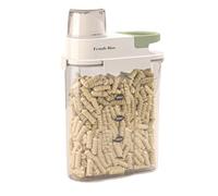 Gishbjka Cereals Storage Container Food Storage Containers for Pantry Sealed and Moisture Proof 2500ML Green