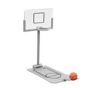 Gishbjka Desktop Stress Relief Toys Folding Basketball Machine Handheld Mini Fun Basketball Hoops Office Desktop Toys