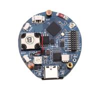 Gishbjka ESP32 S3 XiaoZhi AI Voice Chat Development Board 1.46 Inch Round LCD QMI8658/SD MP3 Audio/Battery Port LVGL No-Cover-Panel