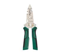 Gishbjka Folding Wire Stripper Pliers for DIY Electricians Internet Engineers Home - Foldable Wire Stripper Cutter Crimper