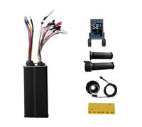 Gishbjka For Electric Scooter 48V-72V 100A 24-Tube 3 Mode Controller with M5 Display+ 20X Full Throttle+ KT 8 for Modification