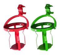 Gishbjka Gyroscopic Cup Holder 3D Printed Motorcycle Drink Holder No Spill Self Leveling Cup Holder Clamp Hanging Cup Holder B