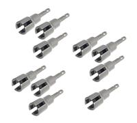 Gishbjka Hurricane Shutter Drill Bit,Wing Nut Drill Bit,Wingnut Socket,Power Wing Nut Driver Set,1/4inch Hex Shank for Panel Nuts