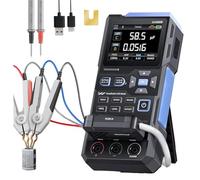 Gishbjka LCRMeter LC1020E Resistor Inductor Capacitor Tester Dual Parameter Display,Adjustable Frequency Range of 100Hz-100kHZ, 19, 999 Counts Sorting Function Included