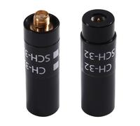 Gishbjka SCH-32 HAM Thumb Short Antenna Three-Band Mini Antenna 4.5cm 145/435/900MHz for Handheld Walkie-Talkie SMA Female