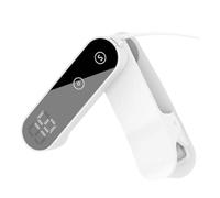 Gishbjka T3 Click Assist 180° Adjustable Fast Stable Accurate for Smart Phone Apps Video Live Portable White