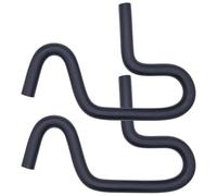 Gishbjka Universal 45, 90, 135, 180 Degree Bend -Hose Elbow Bends- 2pcs 5/16 Inch U-Cut Molded -Line Rubber Hose