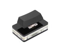 Gishbjka USB Custom Programmable Macro Mini 1-Key Keyboard RGB Mechanical Red Switch Mini Keypad One-Key Shortcut Keyboard A