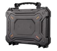 Gishbjka Waterproof Tool Box Case with Foam Pads, Portable Fragile Cargo Storage Bag, Hard Carry Safety Suitcase for Tools