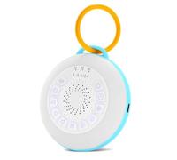 Gishbjka White Noise Machine with 11 White Noise Adjustable Night Light, Bluetooth Speaker,Timing Function Blue