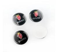 Gisltv 4 Pcs Car Wheel Centre Badge Stickers, for SAAB Scania 540S GPRS Series GRS 56MM Waterproof and dustproof Hub Caps Emblem Rim decorate Accessories,A