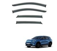 Gisltv 4 Pieces Car Wind Deflectors, for MG S5 EV MK1-ES34 2024-2025 Side window Waterproof Windbreaker Sun Guard Window Visor Rain Deflector