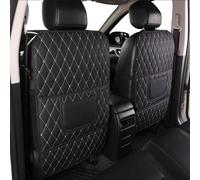 Gisltv Auto Seat Anti kick pad, for BYD ATTO ATTO 2 ATTO 3 Leather hard wearing durable Fashionable and beautiful Car seat back protector,Black