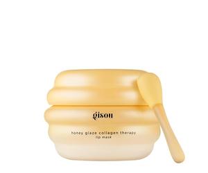 Gisou Honey Glaze Collagen Therapy Lip Mask - Intense Hydration, Visible Repair & Glazed Shine with Mirsalehi Honey, Collagen Active & Hyaluronic Acid