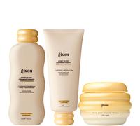 Gisou Honey Gloss Ceramide Cleanse Shampoo + Conditioner + Mini Mask