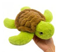 Gisqis Turtle Stuffed Animal Sea Turtle Plush Toy Soft Stuffed Turtles Stuffy Cute Ocean Plushies Birthday Gifts for Boys Kids Green 9 Inches
