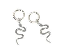 Gissroys 1 Pair Tibetan Styles Boat Shoe Charm Sophisticated Snake Pendant, one size, As described