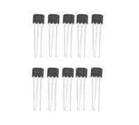 Gissroys 10pcs 49E Hall OH49E Voltage Regulator Hall Effect Sensor Linear Switch Electronic Components Box