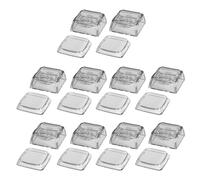 Gissroys 10pcs PC Blanks Keycap Mechanical Keyboards 1U XDA Profile Not Print Keyboard Set for MX Switches Gaming Keyboard Caps with XDA Height