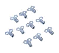 Gissroys 10pcs Practical Radiator Vent Set Designs for Smooth Ventilation and High Performance in Various Ambient Metal Valves Keys