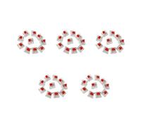 Gissroys 10PCS/Set For Mechanical Keyboard MX Clone Switches Red Testing For Key Shaft 3Pins Gaming Skate Feet Pad Sticker Receiver Adapter Keycap Remover Box