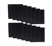Gissroys 12-Piece Replacement Odour Absorbing Charcoal Sponges Filter for Waste Containers Rubbish Can Deodoriser Refill Pack Non-Toxic Kitchen Waste Odour Management System