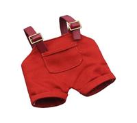 Gissroys 1st/2nd/3rd Doll Clothes Doll Suspenders Easy Wear Overalls For 17cm Figure Plush Collector Preferred Gift Rabbit Overalls For Dolls